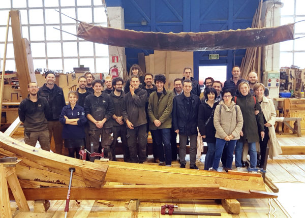 PIHER visits Albaola Boatbuilding Carpentry Scholl