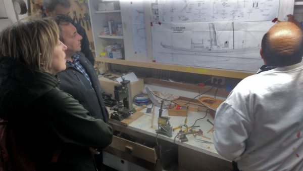 PIHER visits Albaola Boatbuilding Carpentry Scholl