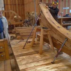 PIHER visits Albaola Boatbuilding Carpentry Scholl