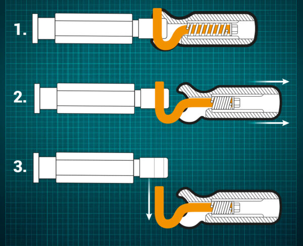 Maxipress Piher handle Mango